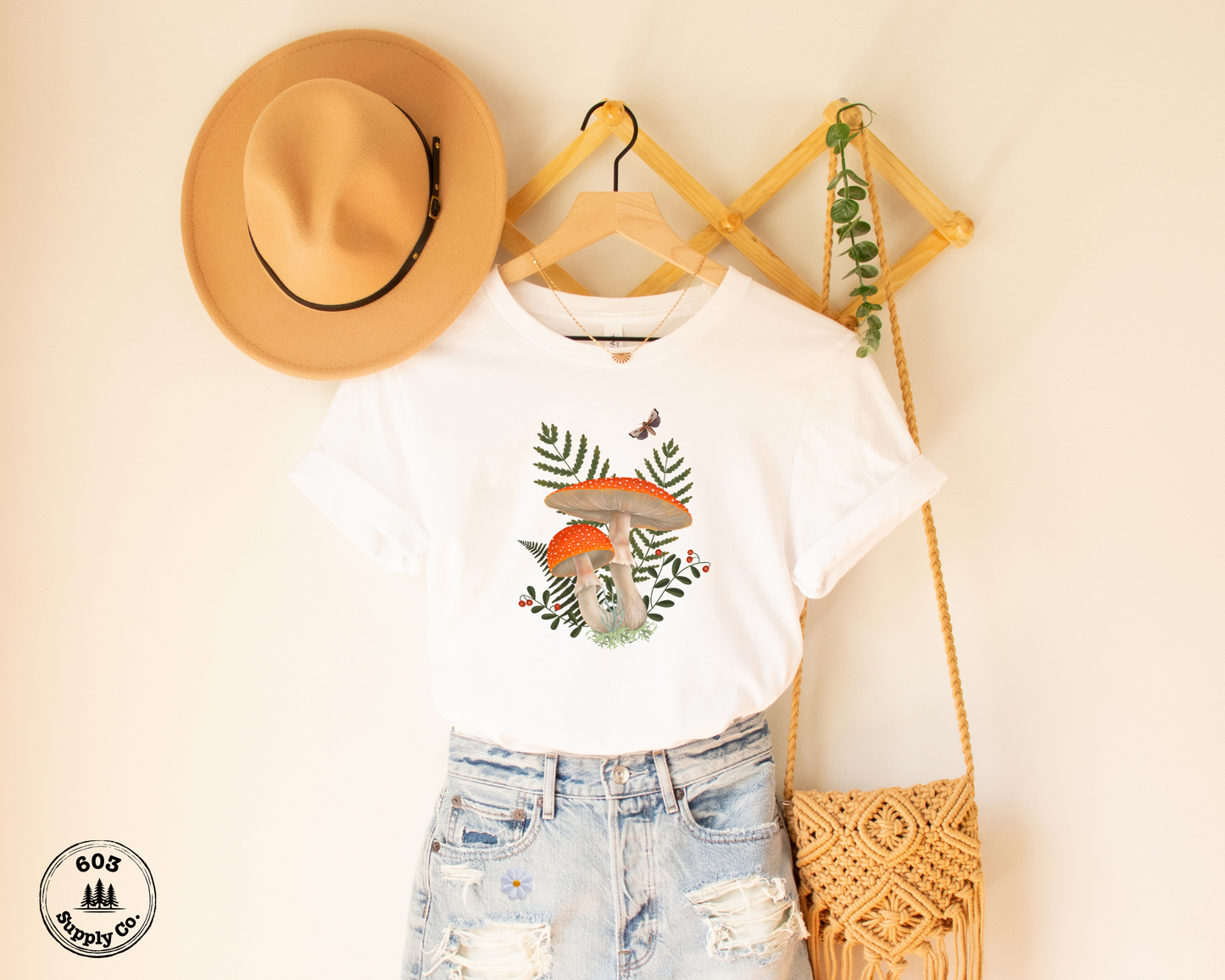 Fly Agaric Mushroom - Unisex t-shirt