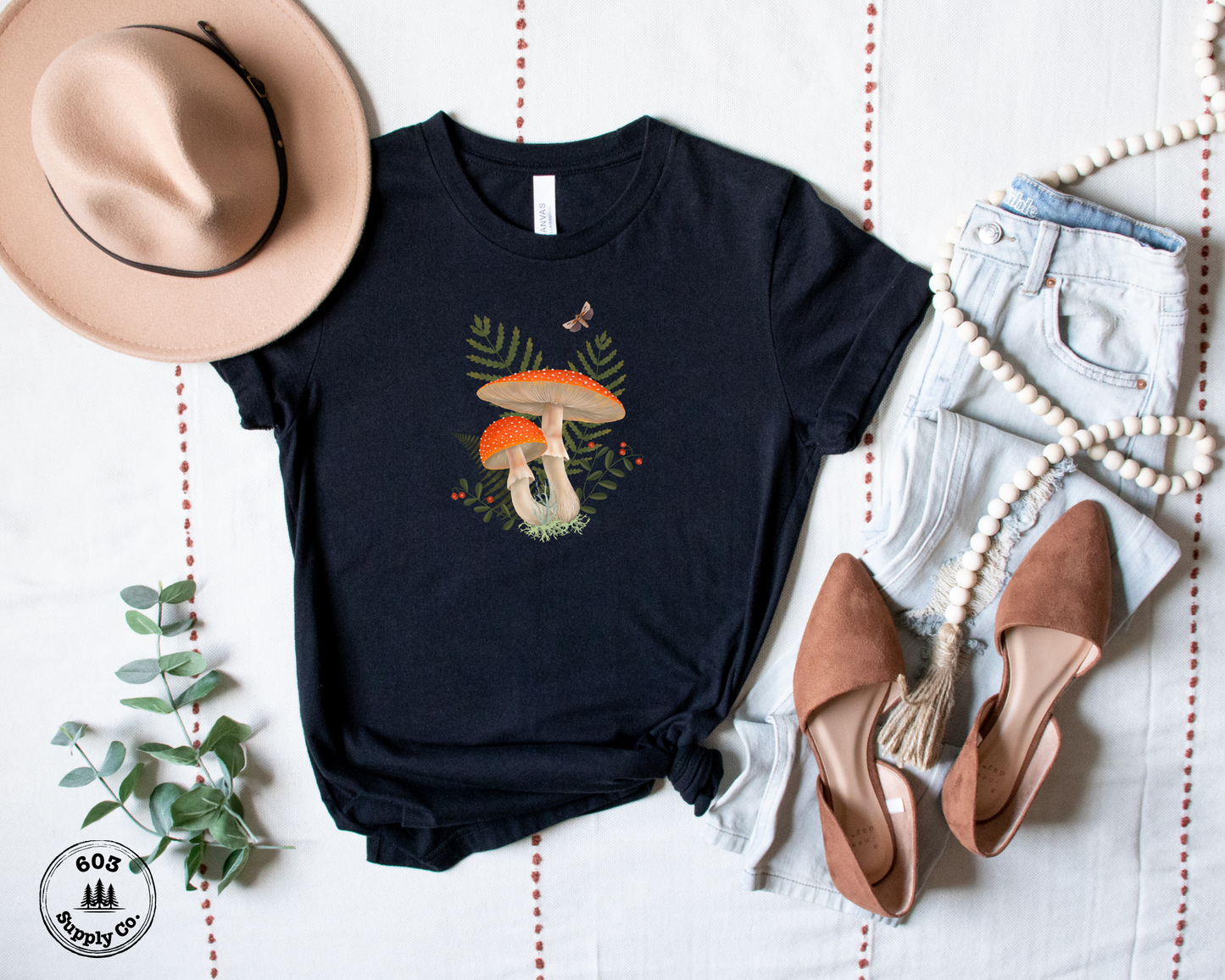 Fly Agaric Mushroom - Unisex t-shirt