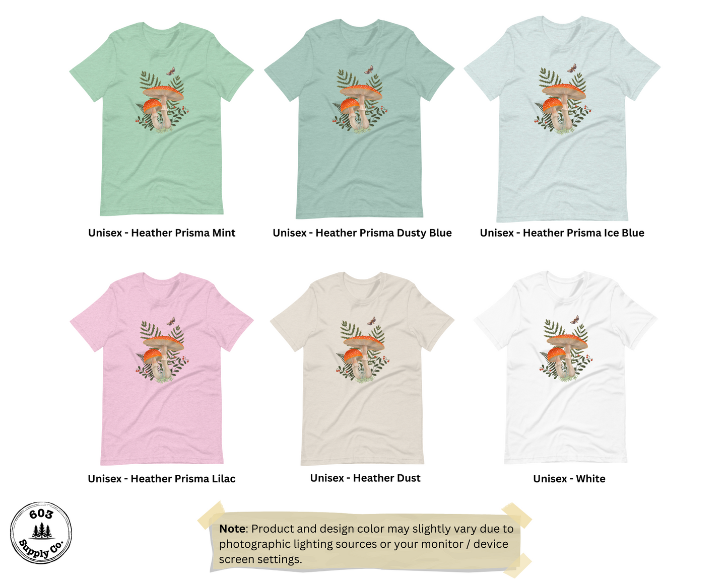 Fly Agaric Mushroom - Unisex t-shirt