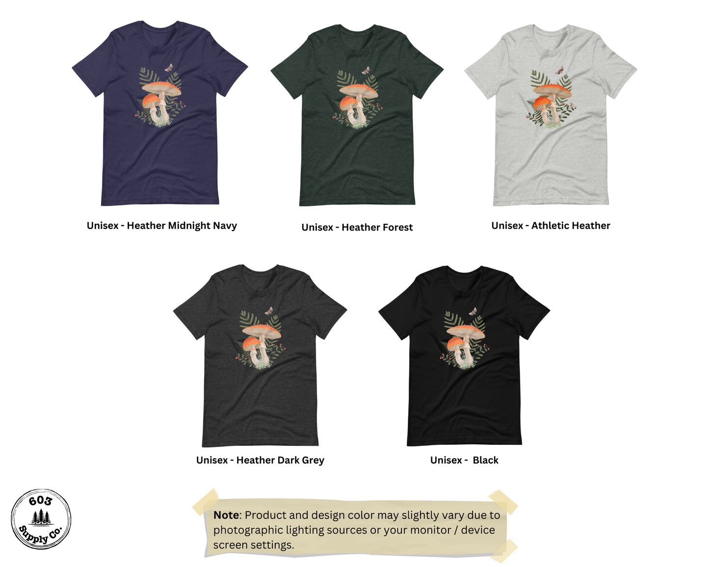 Fly Agaric Mushroom - Unisex t-shirt