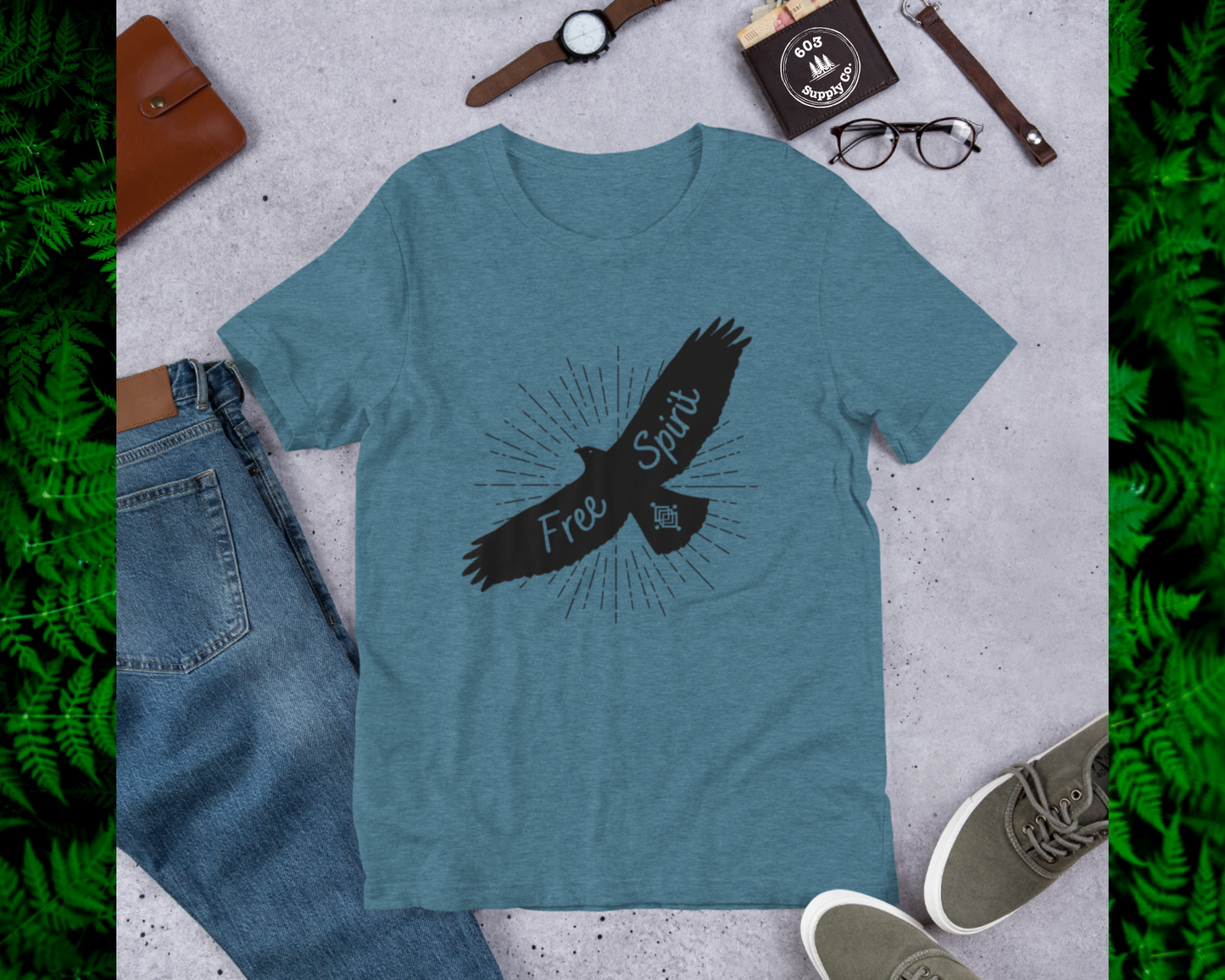 Free Spirit (Dark Graphic) - Unisex t-shirt