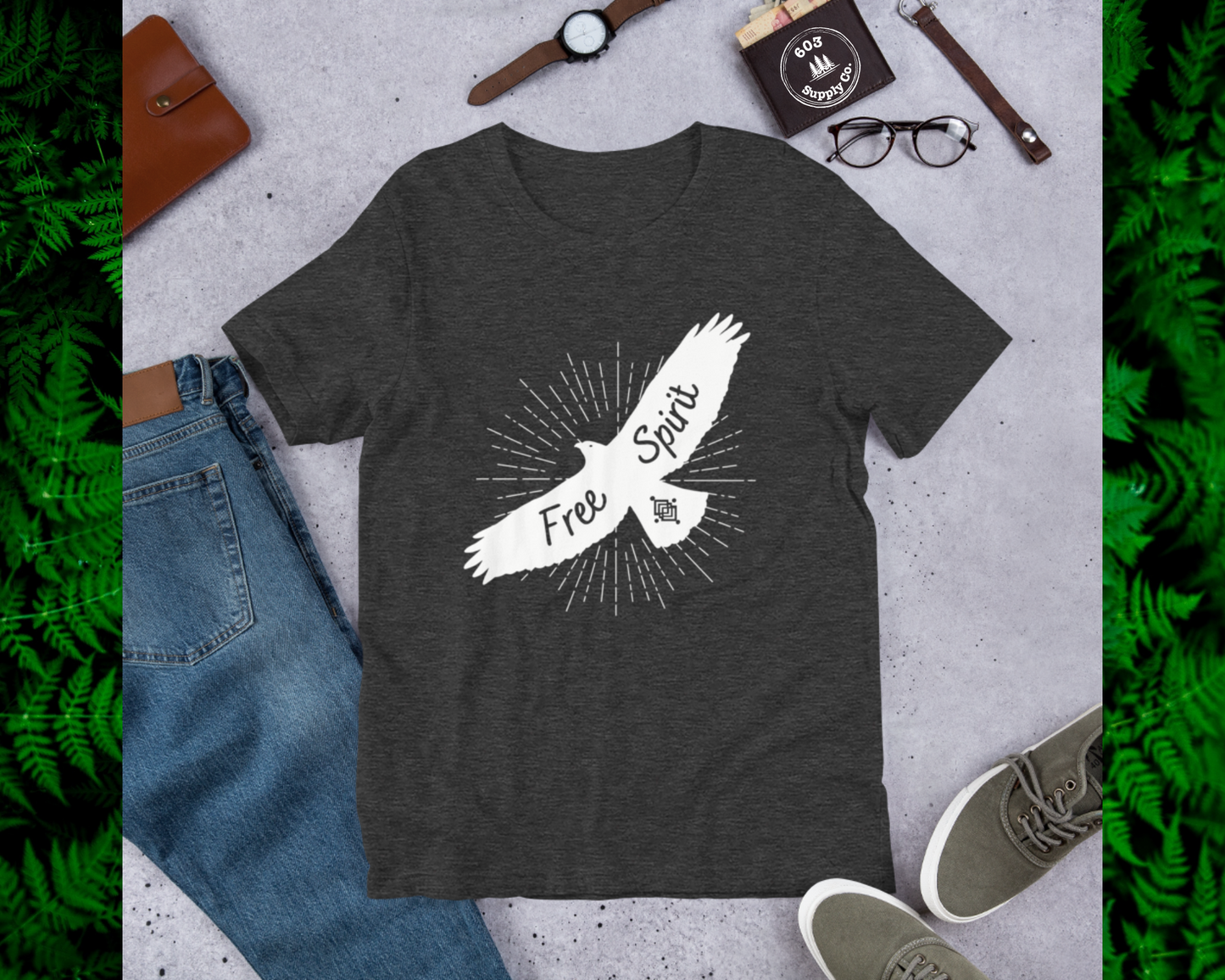 Free Spirit (Light Graphic) - Unisex t-shirt