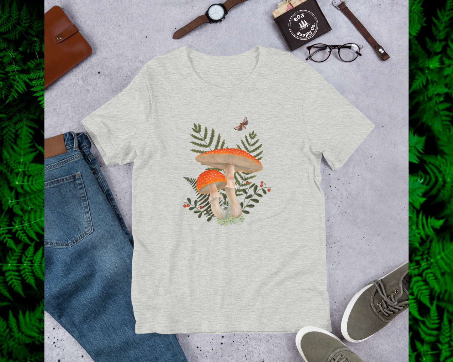 Fly Agaric Mushroom -  Unisex t-shirt